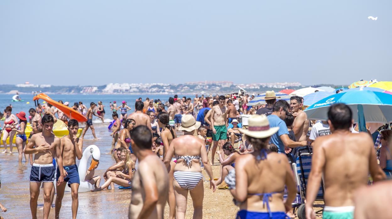 Imagen de la playa de Punta Umbría