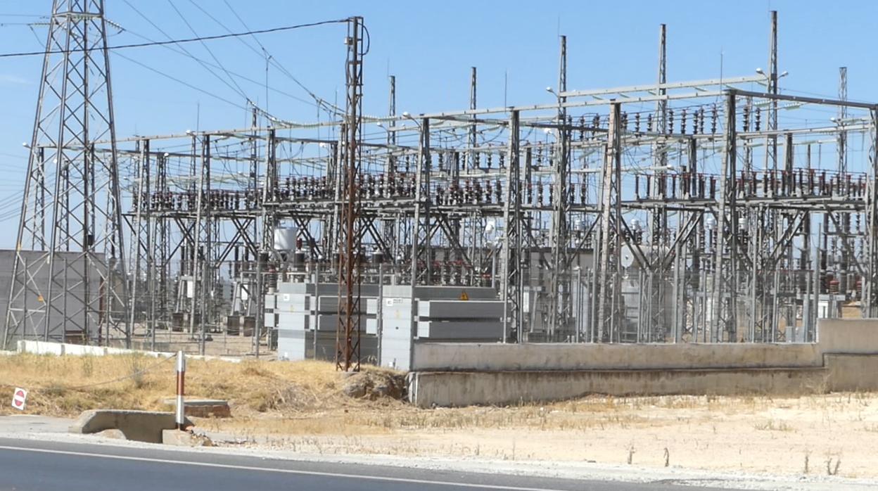 Actual subestación de Lucena, que también suministra a Cabra