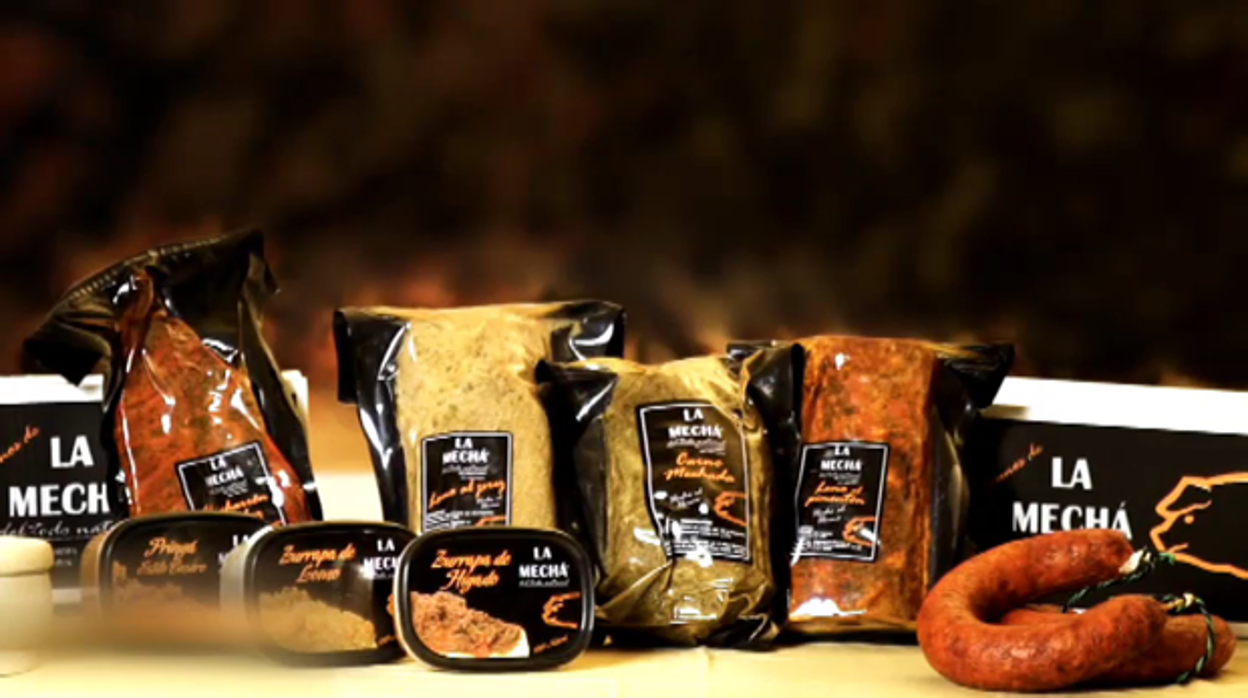 Productos de la marca «La Mechá», de Magrudis