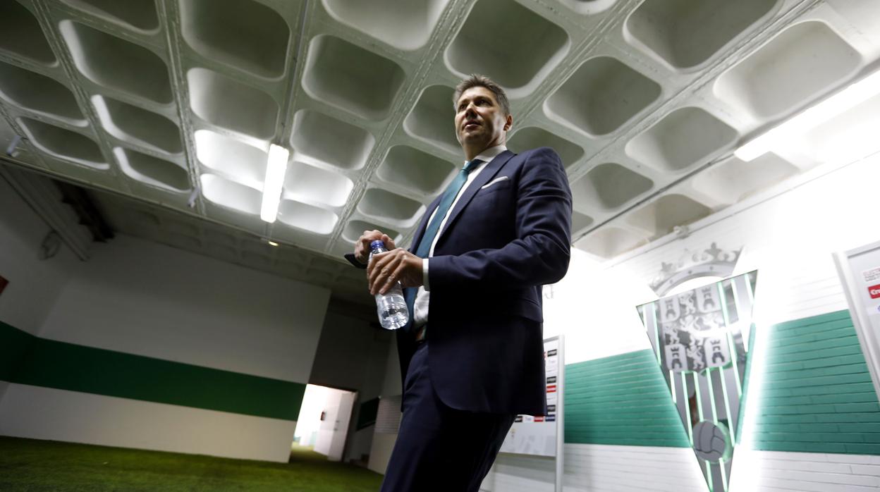 Serrano, en el interior de El Arcángel