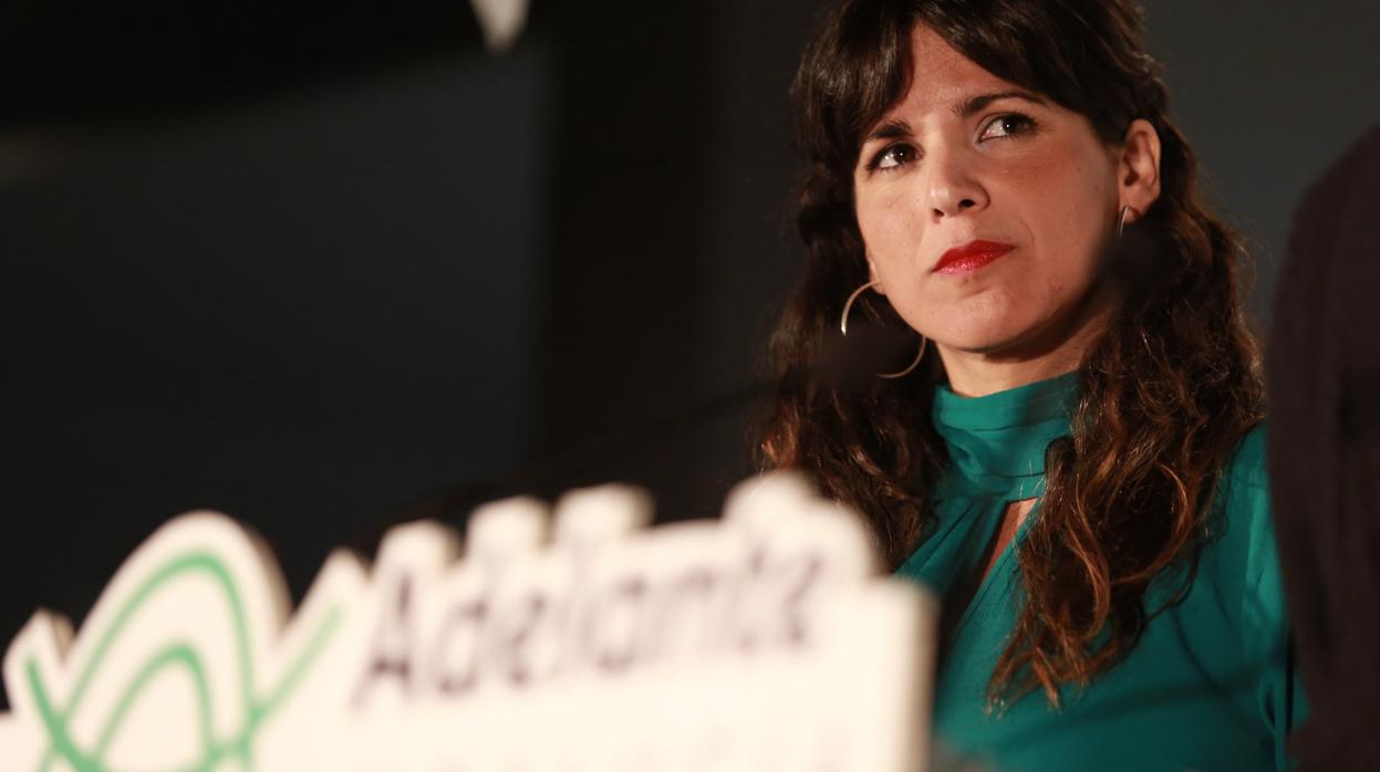 La líder andaluza de Podemos, Teresa Rodríguez