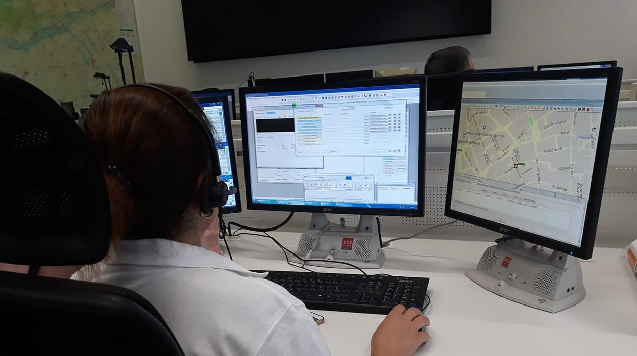 El servicio de coordinación 112 recibió la alerta por el accidente a las 14 horas