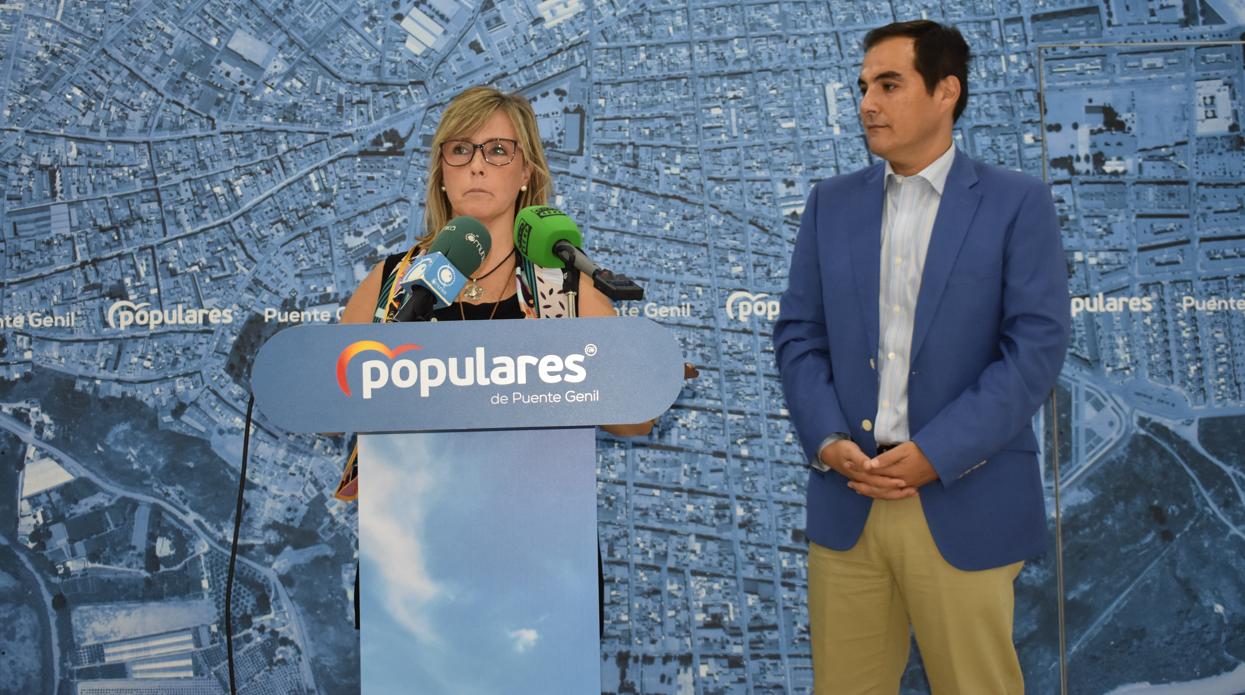 Los populares Tatiana Pozo y José Antonio Nieto
