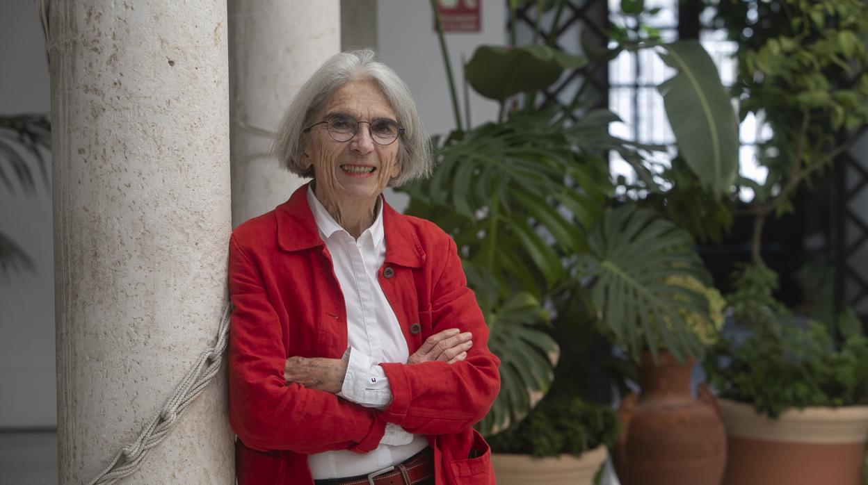 Donna Leon, en el Palacio de Orive de Córdoba