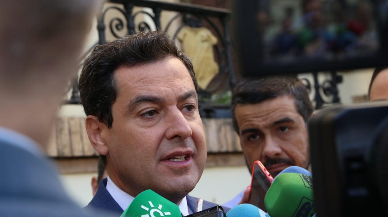 Moreno criticó abiertamentre el uso electoral que el PSOE hace de los fondos del Estado