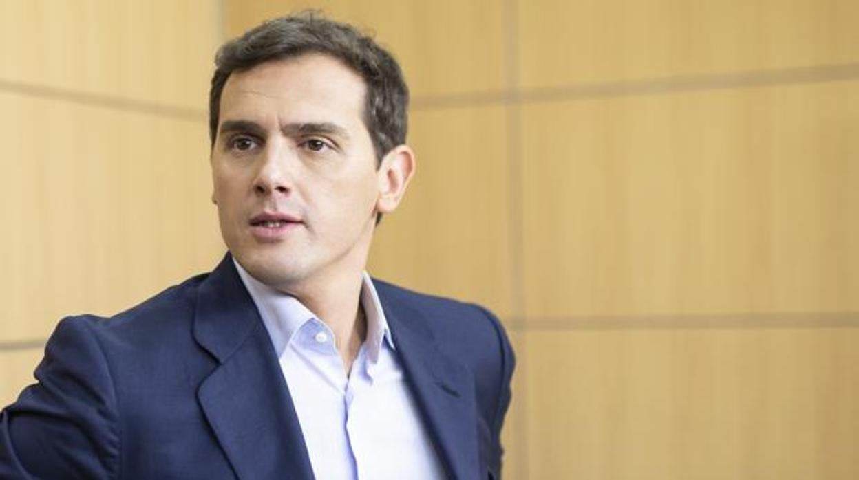 El líder de Ciudadanos, Albert Rivera