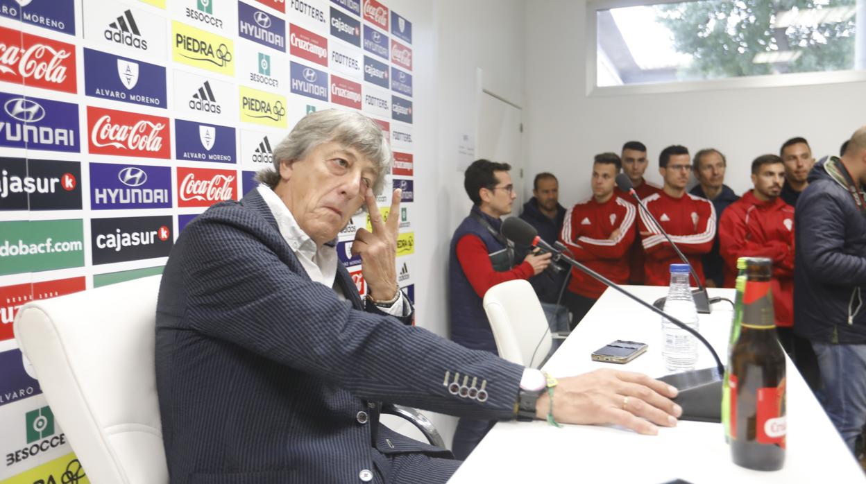 El exentrenador del Córdoba CF Enrique Martín