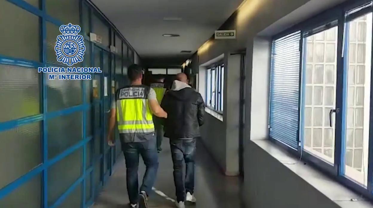 Uno de los detenidos por la Policía en Marbella