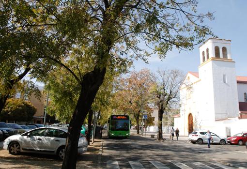 Iglesia de las Margaritas, zona donde se realizaron demoliciones