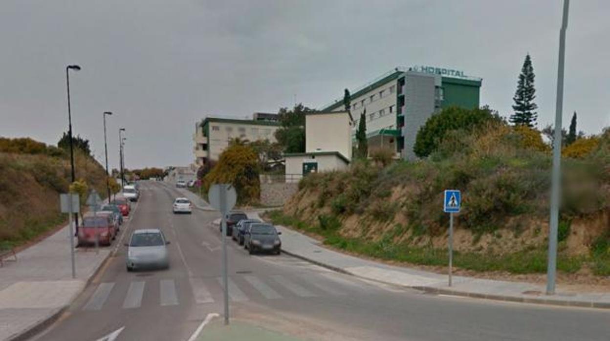 La paciente acudió al centro de salud de Nerja y luego al hospital de la Axarquía de Vélez-Málaga, en la imagen