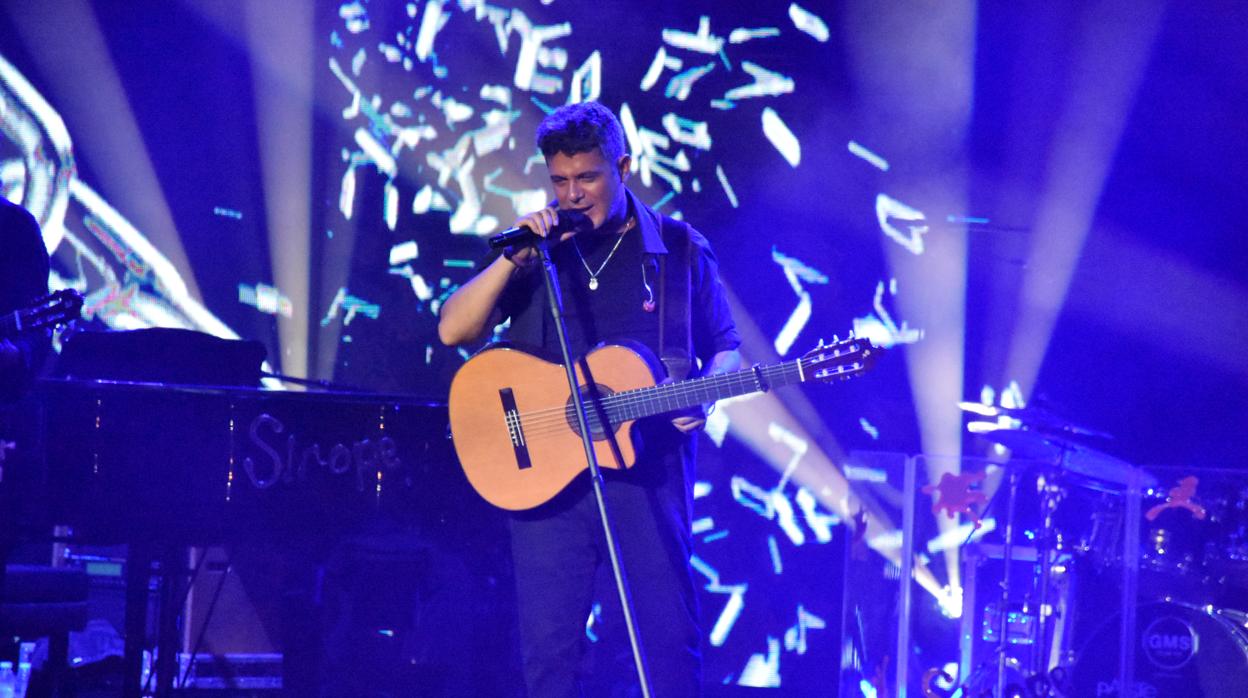 Alejandro Sanz en su última visita a Marbella