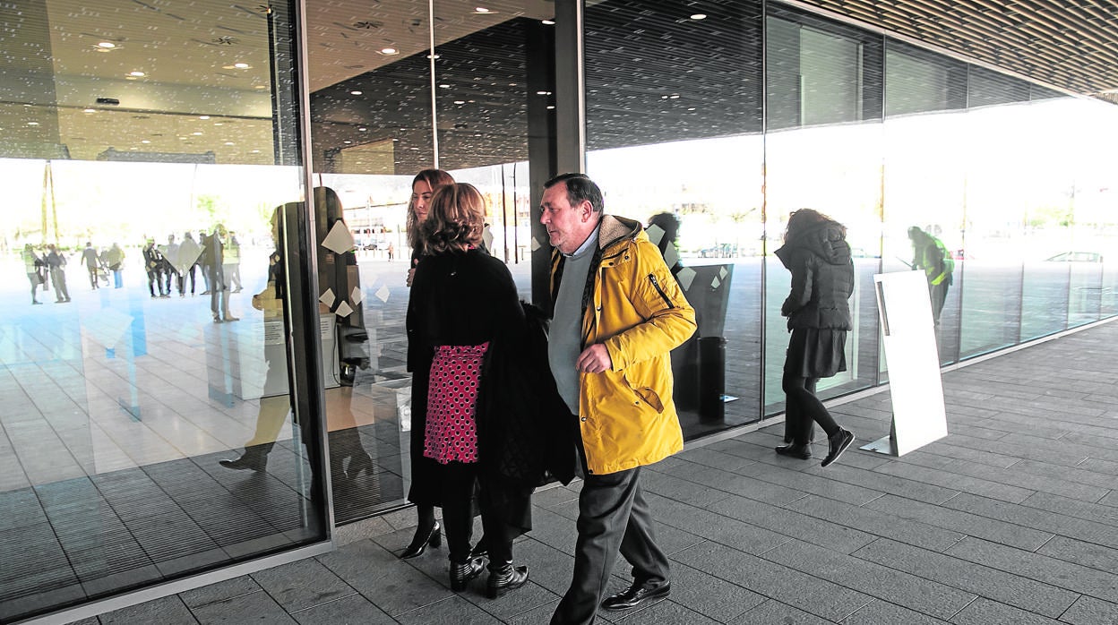 Antonio Navarrete, en la Ciudad de la Justicia