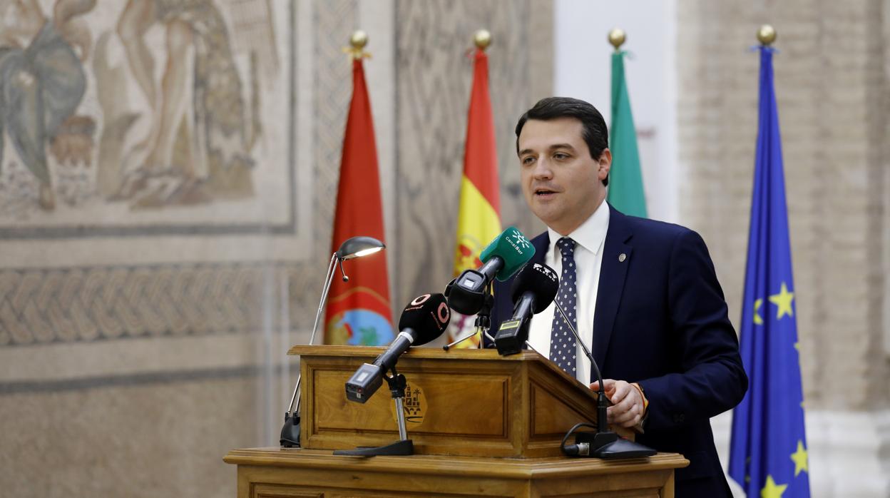 José Martía Bellido, en un acto público