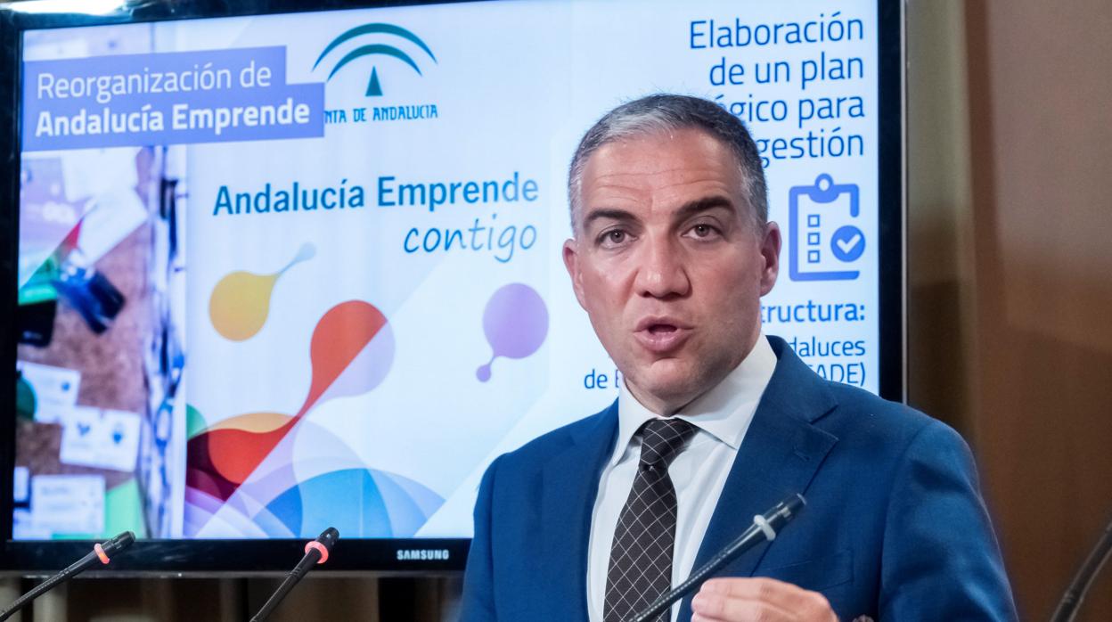Elías Bendondo, consejero de Presidencia de la Junta de Andalucía