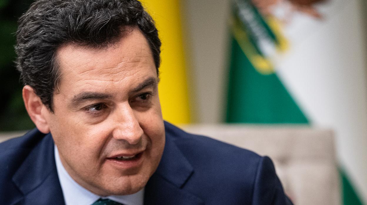 Juanma Moreno, presidente de la Junta de Andalucía