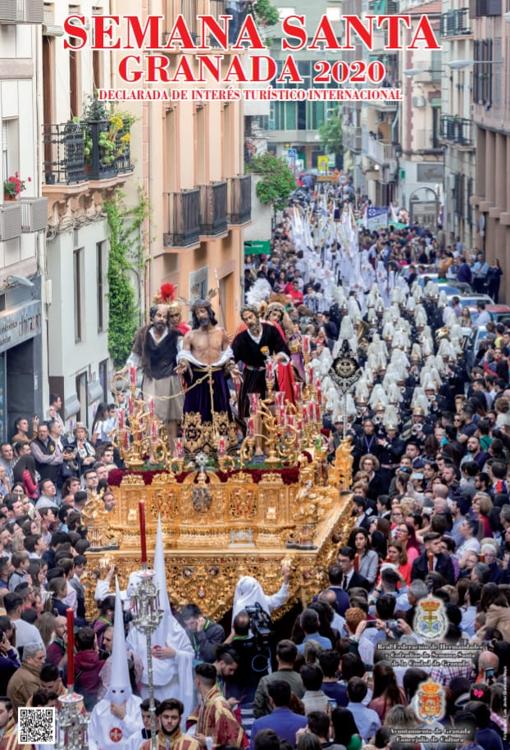 El cartel de la Semana Santa de Granada 2020, con la imagen del paso de Nuestro Padre Jesús Despojado de sus Vestiduras.