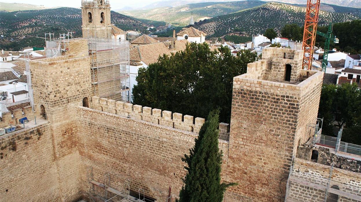 Obras en el Castillo de Priego de Córdoba