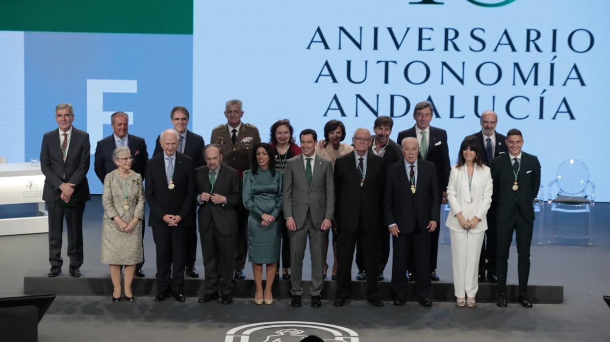 Hijos predilectos y Medallas de Andalucía 2020