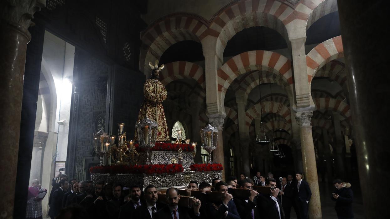 El Señor de la Sentencia en la Mezquita-Catedral de Córdoba
