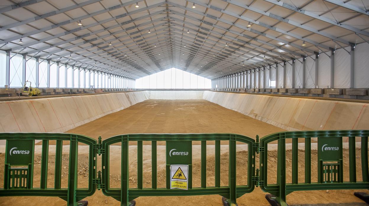 Celda de almacenamiento de residuos en El Cabril