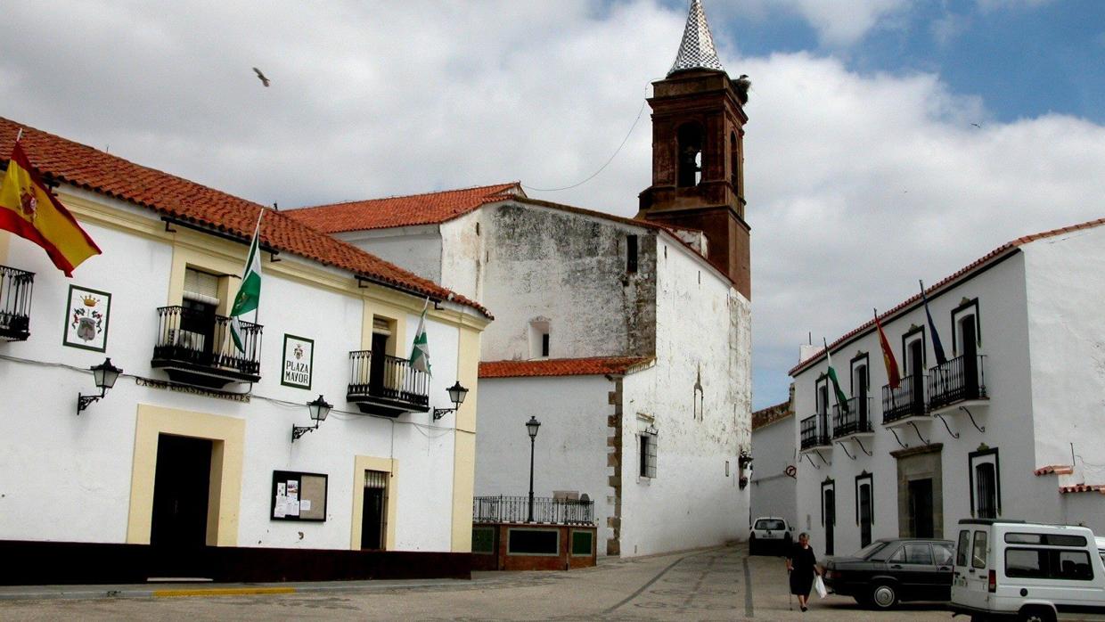 Vista del municipio onubense de Encinasola