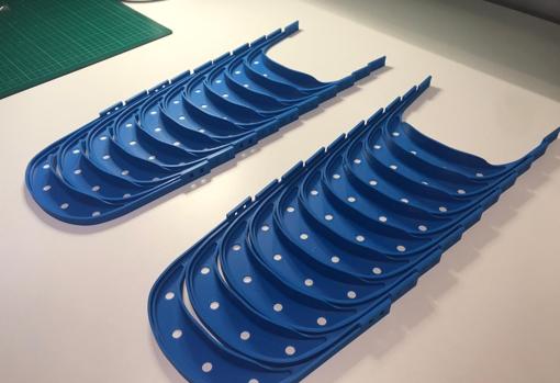 Así fabrica Seabery viseras en 3D para proteger a los sanitarios del coronavirus