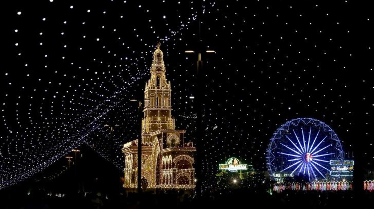 Alumbrado de la Portada de la Feria de Córdoba