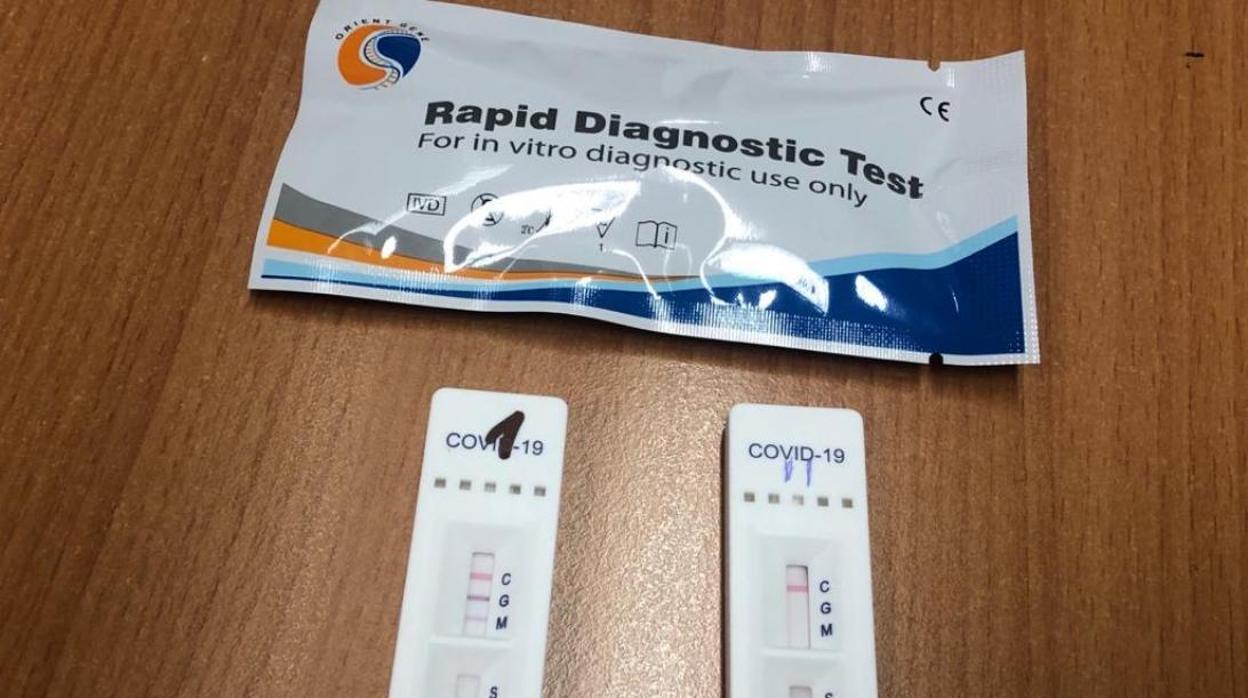 Test rápido adquirido por Castilla-La Mancha