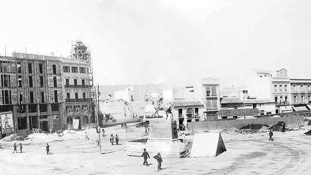 Un siglo del germen de la plaza de Las Tendillas de Córdoba