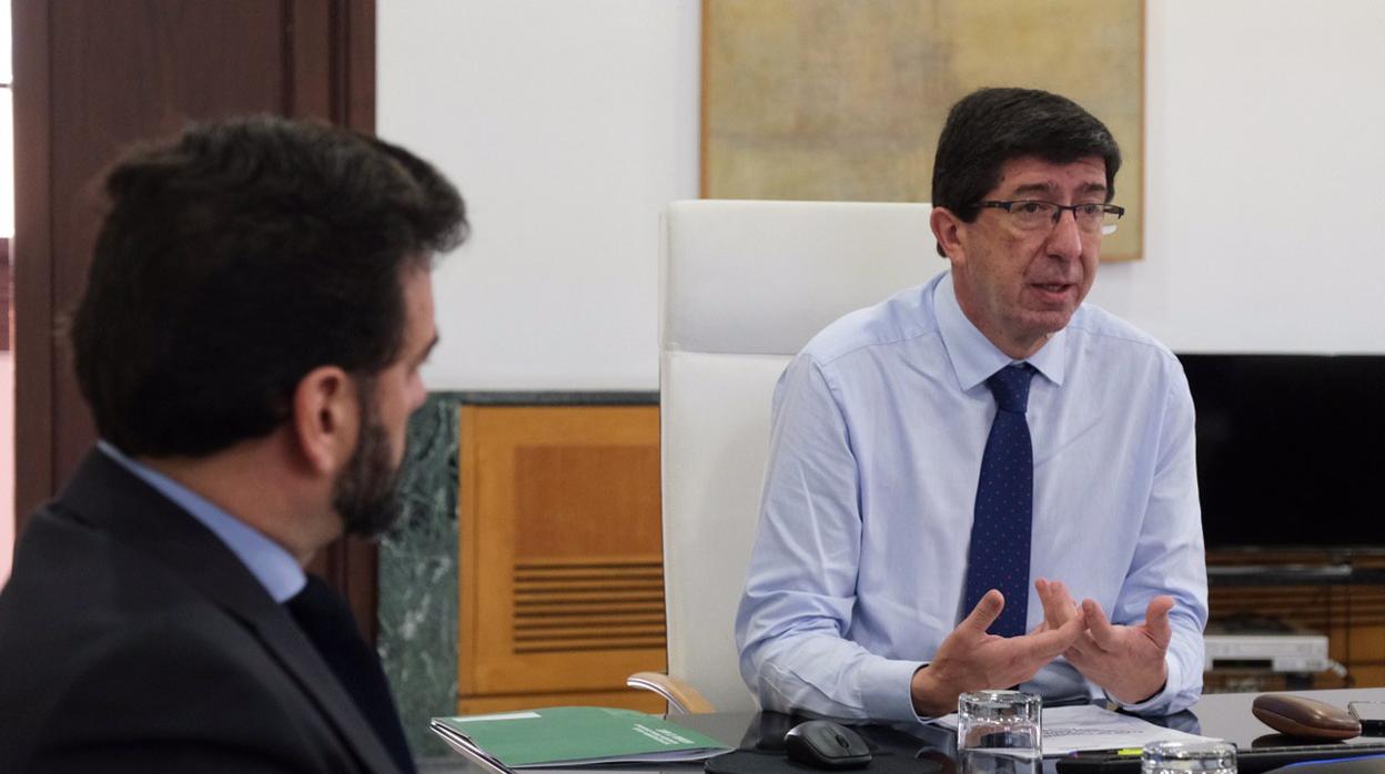 Juan Marín, vicepresidente de la Junta de Andalucía