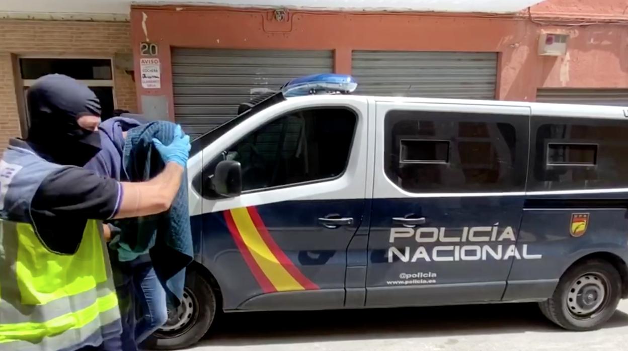 La Policia Nacional consiguió localizar y detener al terrorista en la capital almeriense