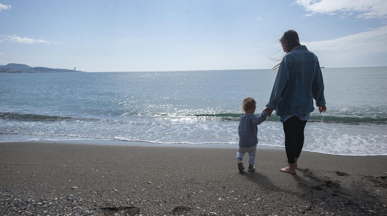 Los niños ya pudieron acceder a las playas el pasado domingo