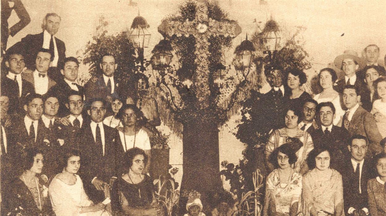 Cruz de Ocaña, 1, ganadora del primer concurso de Córdoba, en 1925