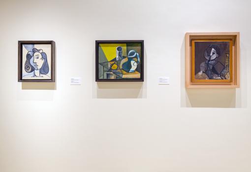 Tres de las piezas que componen el nuevo recorrido