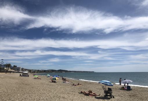 En Mijas, sin espacios marcados, también se guardaba la distancia social sin problemas