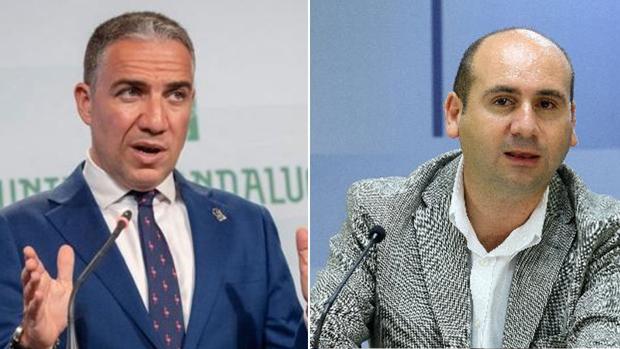 Elías Bendodo y Francisco Conejo se enfrentan por ver quién está más calvo en el Parlamento de Andalucía