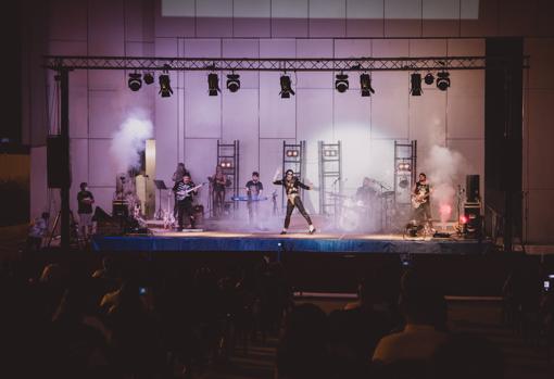 Un momento del concierto en Lucena