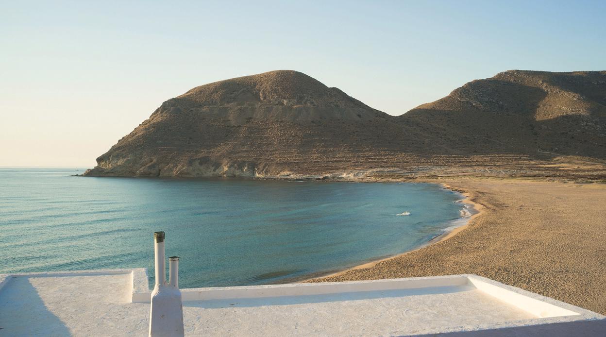 Playa de El Playazo, en Almería
