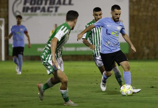 Mario Ruiz, en un lance del choque