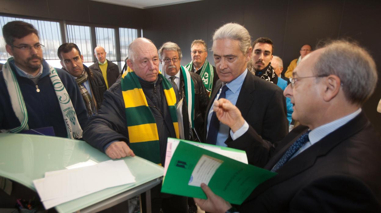 Junta de accionistas del Córdoba CF, en tiempos de Carlos González