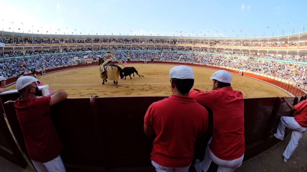 La plaza de El Puerto el pasado fin de semana
