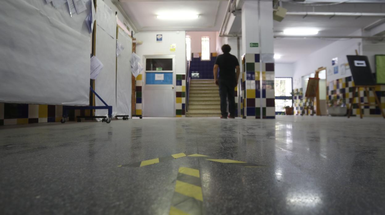 Obras de acondicionamiento del IES Trassierra contra el Covid