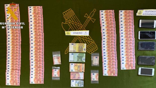La Guardia Civil detiene a dos personas en Pozoblanco por distribuir billetes falsos en comercios