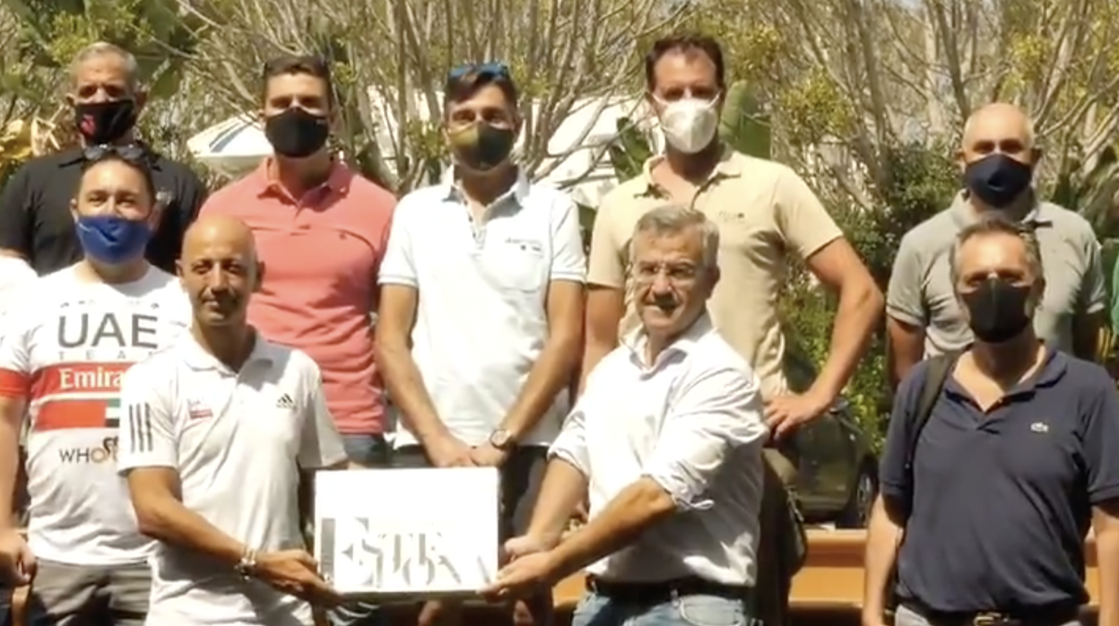 Recepción de Matxin en el Ayutamiento de Estepona