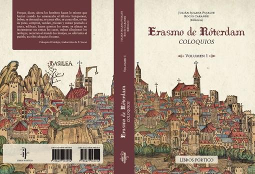 Portada de la traducción de los«Coloquios» de Eramos de Róterdam