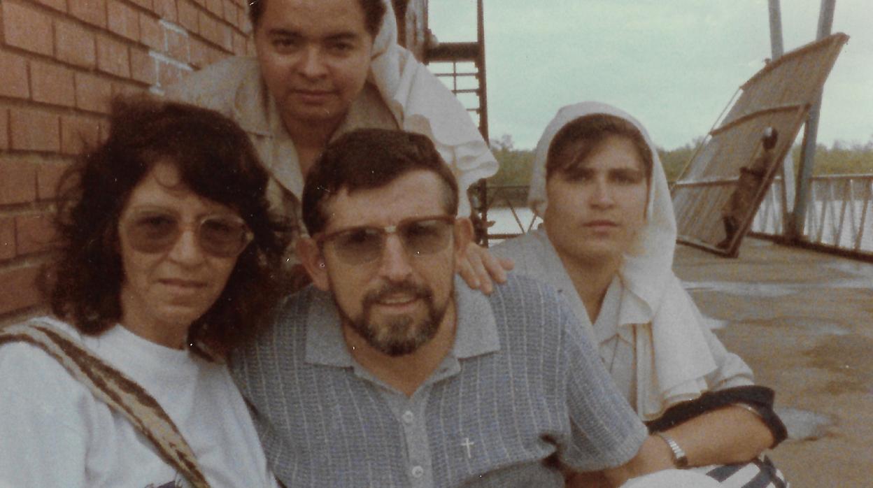 José Jiménez, en uno de sus destinos de misión en Latinoamérica