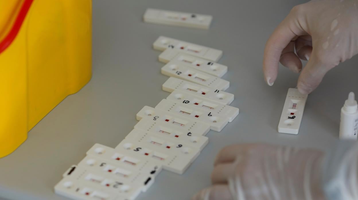 Pruebas de coronavirus