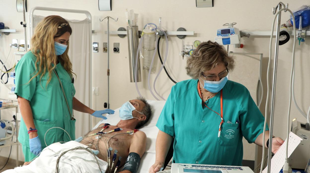 Actualmente hay 3.179 enfermos de Covid hospitalizados en Andalucía, 503 de los cuales están en UCI