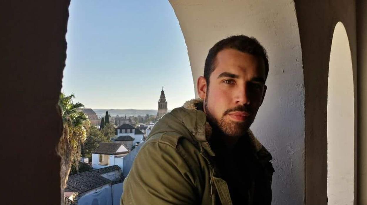 Ruiz, en la sede de la Fundación Antonio Gala