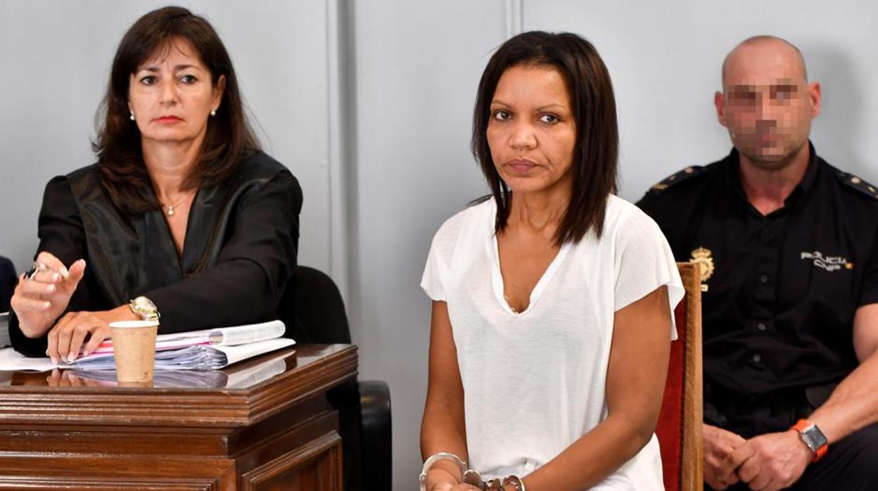 Ana Julia Quezada, durante su primer juicio